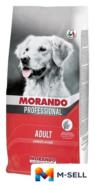 Сухой корм для собак Morando Professional Cane Beef 15 кг - Изображение №1 — Мульти e-магазин M-SELL