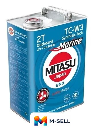 Моторное масло Mitasu MJ-923 TC-W3 4л - Изображение №1 — Мульти e-магазин M-SELL
