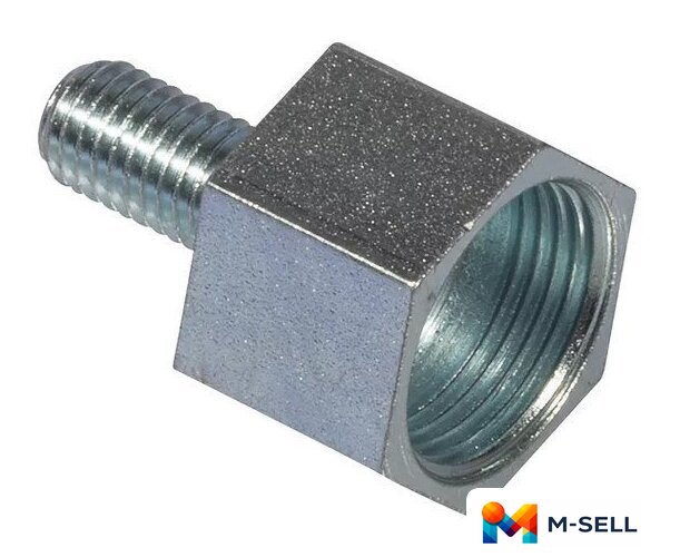 Фитинг Fischer Переходник резьбовой RD соединительный M12/M10x25 мм (100 шт) - Изображение №1 — Мульти e-магазин M-SELL