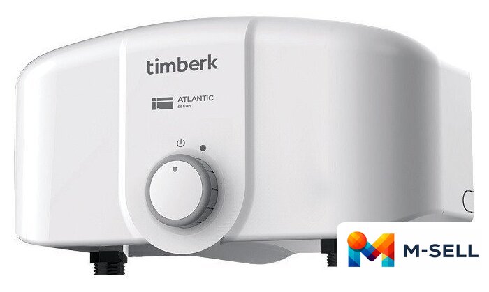 Проточный электрический водонагреватель Timberk Atlantic T-WI3-P10-SC - Изображение №1 — Мульти e-магазин M-SELL