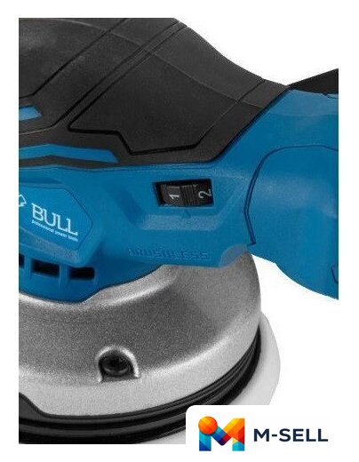 Эксцентриковая шлифмашина Bull CRS 1218 E 1304691 (без АКБ) - Изображение №2 — Мульти e-магазин M-SELL