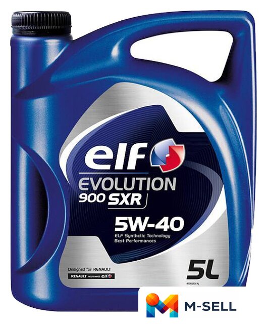 Моторное масло Elf Evolution 900 SXR 5W-40 API SN/CF 5л - Изображение №1 — Мульти e-магазин M-SELL