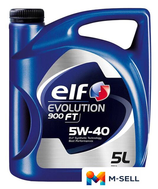 Моторное масло Elf Evolution 900 FT 5W-40 5л - Изображение №1 — Мульти e-магазин M-SELL