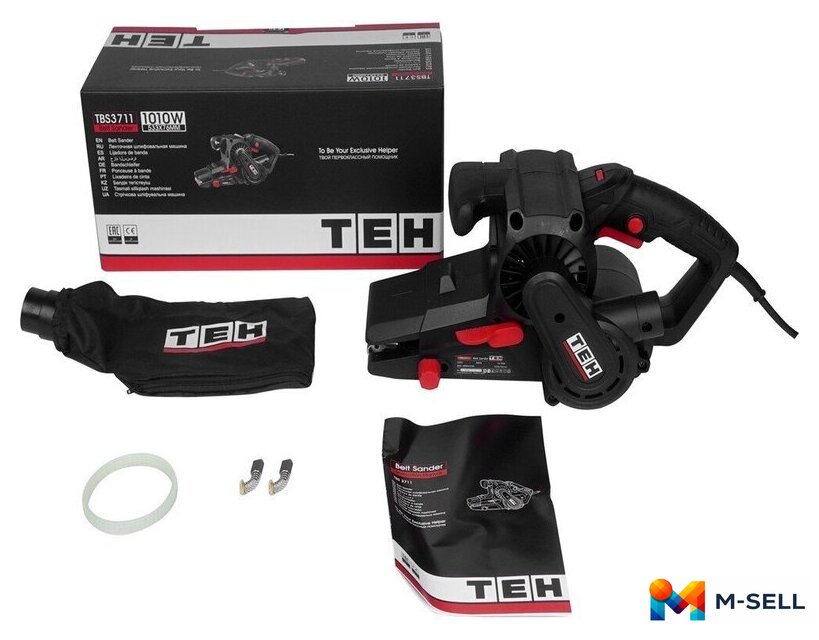 Ленточная шлифмашина TEH TBS3711 - Изображение №7 — Мульти e-магазин M-SELL