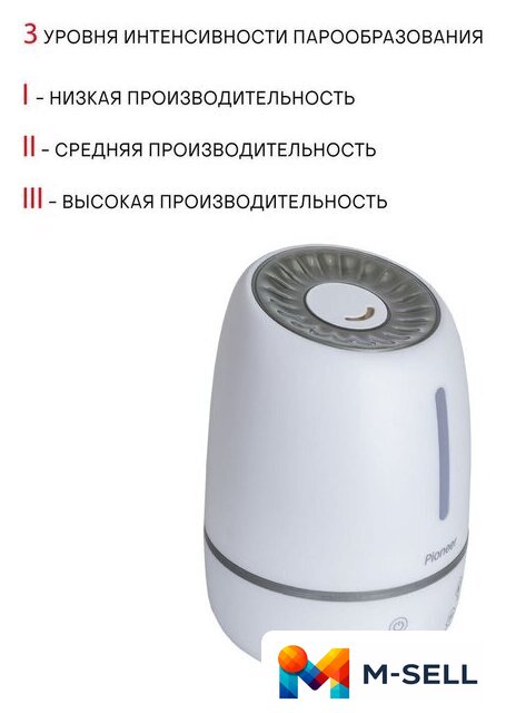 Увлажнитель воздуха Pioneer HDS31 - Изображение №8 — Мульти e-магазин M-SELL
