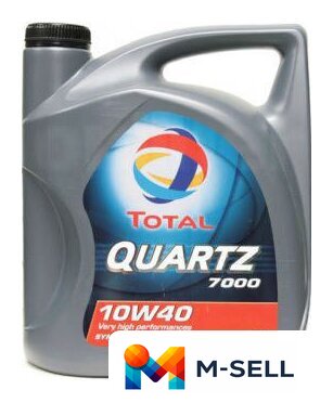 Моторное масло Total Quartz 7000 10W-40 5Л - Изображение №1 — Мульти e-магазин M-SELL