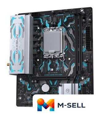 Материнская плата Maxsun B760M Gaming WiFi Gank V2 - Изображение №2 — Мульти e-магазин M-SELL