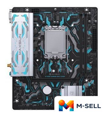 Материнская плата Maxsun B760M Gaming WiFi Gank V2 - Изображение №1 — Мульти e-магазин M-SELL