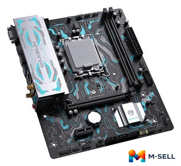 Материнская плата Maxsun B760M Gaming WiFi Gank V2 - Изображение №3 — Мульти e-магазин M-SELL