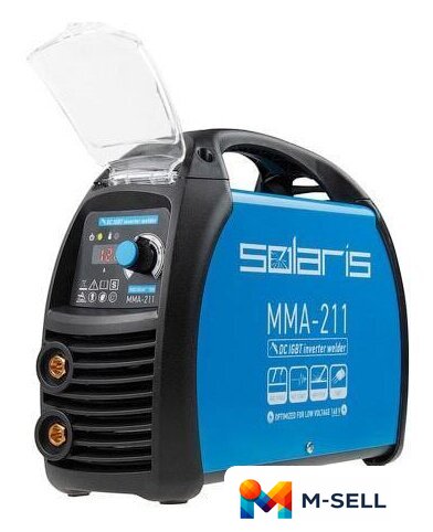Сварочный инвертор Solaris MMA-211 - Изображение №1 — Мульти e-магазин M-SELL