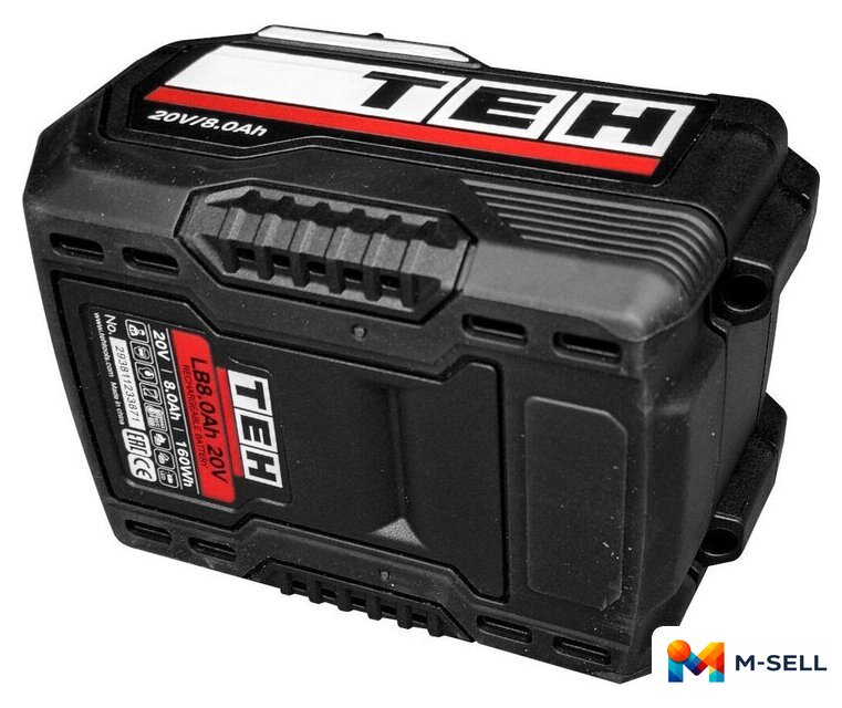 Аккумулятор TEH LB8.0Ah 20V 10C (20В/8 Ah) - Изображение №3 — Мульти e-магазин M-SELL