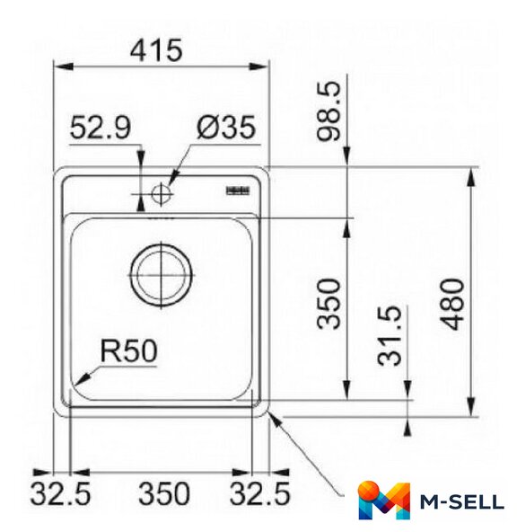 Кухонная мойка Franke BCX 610-42 TL 101.0689.880 - Изображение №2 — Мульти e-магазин M-SELL