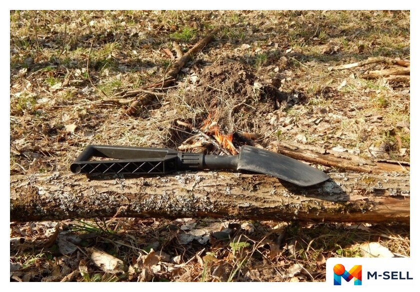 Лопата походная Fiskars 131320 - Изображение №3 — Мульти e-магазин M-SELL