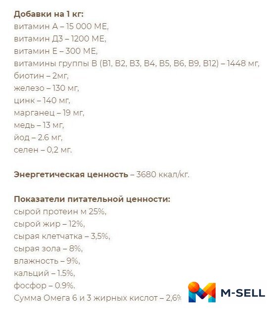 Сухой корм для собак Sirius Для взрослых собак с ягненком и рисом 2 кг - Изображение №3 — Мульти e-магазин M-SELL
