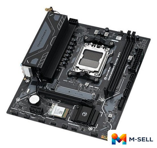 Материнская плата Maxsun Challenger B650M WiFi V2 - Изображение №4 — Мульти e-магазин M-SELL