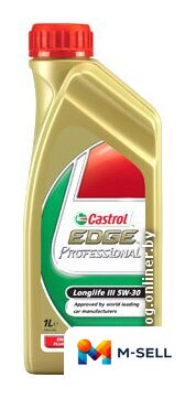 Моторное масло Castrol EDGE Professional LongLife III 5W-30 1л - Изображение №1 — Мульти e-магазин M-SELL