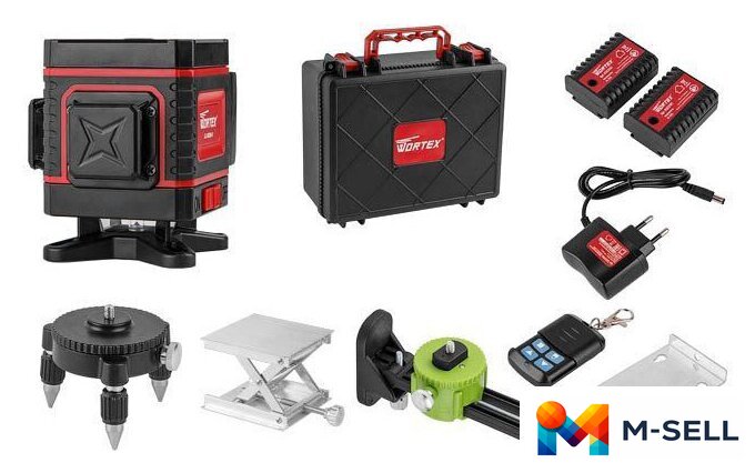 Лазерный нивелир Wortex LL 0330-1 0323144 - Изображение №1 — Мульти e-магазин M-SELL
