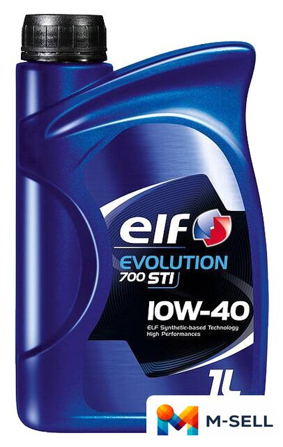 Моторное масло Elf Evolution 700 STI 10W-40 1л - Изображение №1 — Мульти e-магазин M-SELL