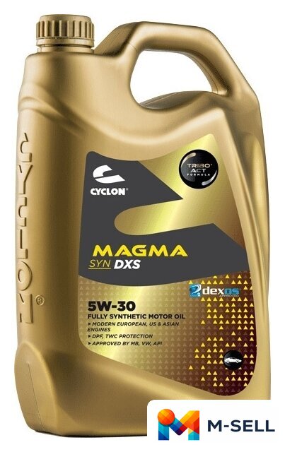 Моторное масло Cyclon Magma Syn DXS 5W-30 5л - Изображение №1 — Мульти e-магазин M-SELL