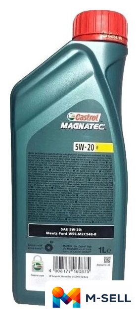 Моторное масло Castrol Magnatec E 5W-20 1л - Изображение №2 — Мульти e-магазин M-SELL
