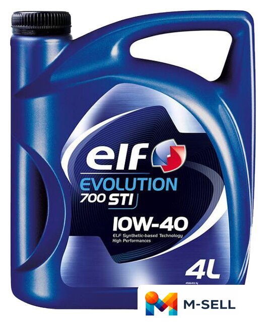 Моторное масло Elf Evolution 700 STI 10W-40 4л - Изображение №1 — Мульти e-магазин M-SELL