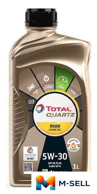 Моторное масло Total Quartz 9000 Future FGC 5W-30 1л - Изображение №1 — Мульти e-магазин M-SELL
