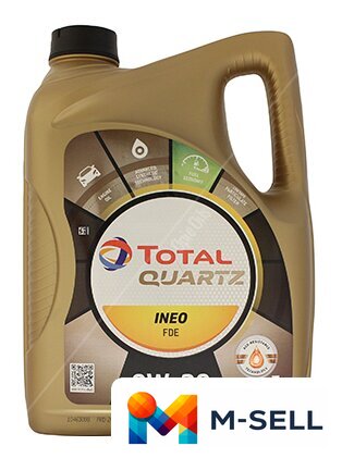 Моторное масло Total Quartz Ineo FDE 0W-30 5л - Изображение №1 — Мульти e-магазин M-SELL