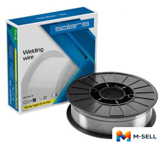 Сварочная проволока  Solaris FLUX E71T-GS WM-E71TGS-08050 - Изображение №1 — Мульти e-магазин M-SELL