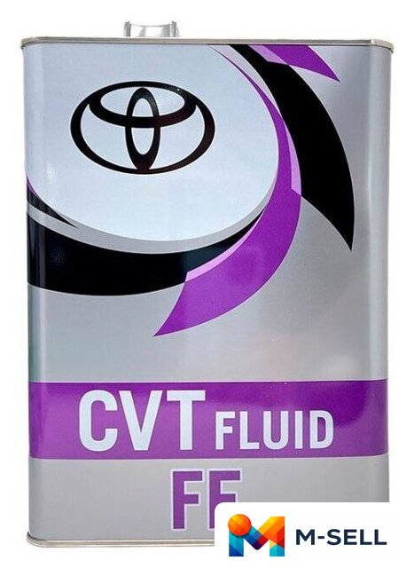 Трансмиссионное масло Toyota CVT Fluid FE 4л - Изображение №1 — Мульти e-магазин M-SELL