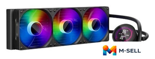 Система жидкостного охлаждения для процессора 1stPlayer TS4 360 (черный) - Изображение №1 — Мульти e-магазин M-SELL