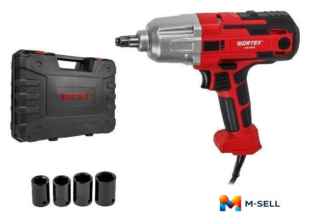Гайковерт Wortex WR 4560 1335689 (кейс) - Изображение №1 — Мульти e-магазин M-SELL