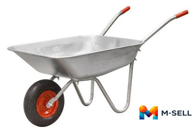 Одноколесная тачка ECO WB141-1 - Изображение №1 — Мульти e-магазин M-SELL