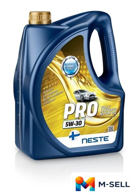 Моторное масло Neste Pro 5W-30 4л - Изображение №2 — Мульти e-магазин M-SELL