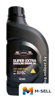 Моторное масло Hyundai/KIA Super Extra Gasoline SL/GF-3 5W30 1л - Изображение №1 — Мульти e-магазин M-SELL