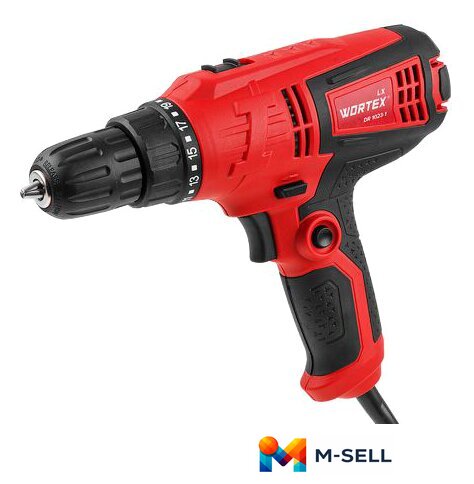 Дрель-шуруповерт Wortex LX DR 1023-1 0334331 - Изображение №1 — Мульти e-магазин M-SELL