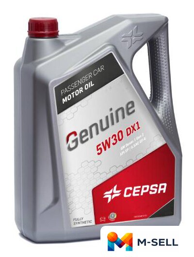 Моторное масло CEPSA Genuine 5W-30 DX1 4л - Изображение №1 — Мульти e-магазин M-SELL
