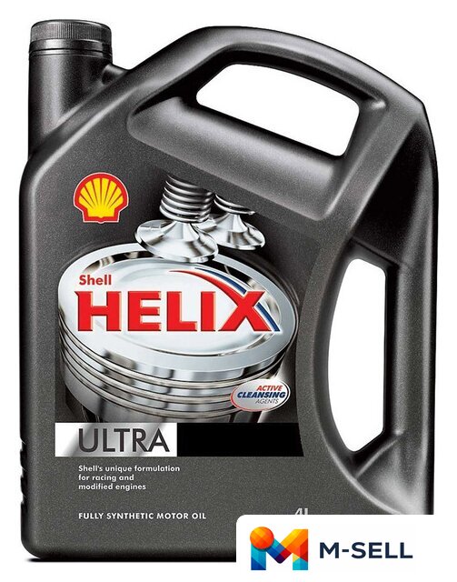 Моторное масло Shell Helix Ultra 5W-40 4л - Изображение №1 — Мульти e-магазин M-SELL