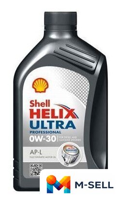 Моторное масло Shell Helix Ultra Professional AP-L 0W-30 1л - Изображение №1 — Мульти e-магазин M-SELL
