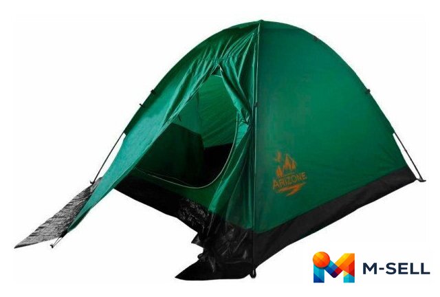 Кемпинговая палатка Arizone Coyote Plus-3 28-274508 (зеленый) - Изображение №1 — Мульти e-магазин M-SELL