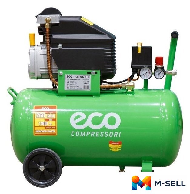 Компрессор ECO AE-501-3 - Изображение №2 — Мульти e-магазин M-SELL