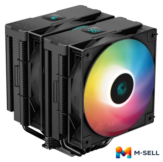 Кулер для процессора DeepCool AG620 Digital BK ARGB R-AG620-BKADMN-G-2 - Изображение №1 — Мульти e-магазин M-SELL