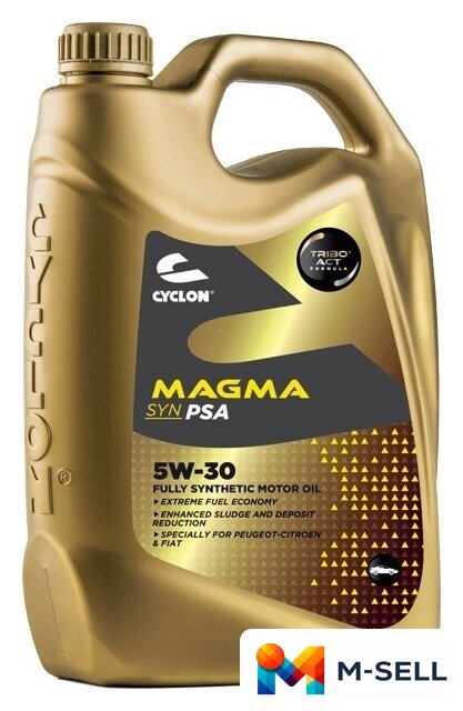 Моторное масло Cyclon Magma Syn PSA 5W-30 4л - Изображение №1 — Мульти e-магазин M-SELL