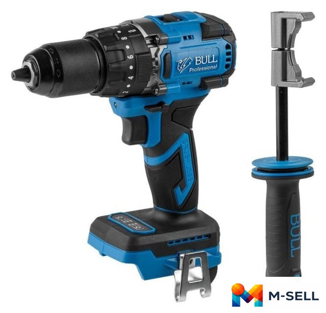 Ударная дрель-шуруповерт Bull SR 1806 R-series SOLO XLTpro 2329058 (без АКБ) - Изображение №2 — Мульти e-магазин M-SELL