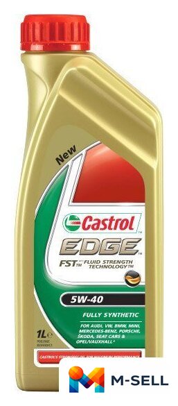 Моторное масло Castrol EDGE 5W-40 C3 1л - Изображение №1 — Мульти e-магазин M-SELL
