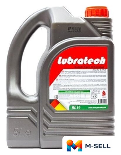 Моторное масло Lubratech Ultra Plus C2 5W-30 5л - Изображение №2 — Мульти e-магазин M-SELL