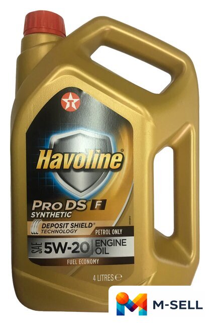 Моторное масло Texaco Havoline ProDS F 5W-20 4л - Изображение №1 — Мульти e-магазин M-SELL