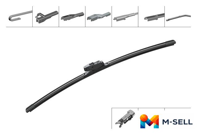 Щетка стеклоочистителя Bosch AeroEco 3397015580 - Изображение №1 — Мульти e-магазин M-SELL
