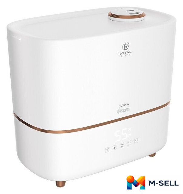 Увлажнитель воздуха Royal Clima Nuvola RUH-NV350/5.0E-WT - Изображение №4 — Мульти e-магазин M-SELL