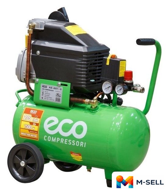Компрессор ECO AE-251-3 - Изображение №1 — Мульти e-магазин M-SELL
