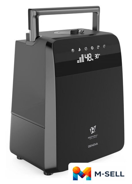 Увлажнитель воздуха Royal Clima Genova RUH-G450/5.5E-BL - Изображение №4 — Мульти e-магазин M-SELL